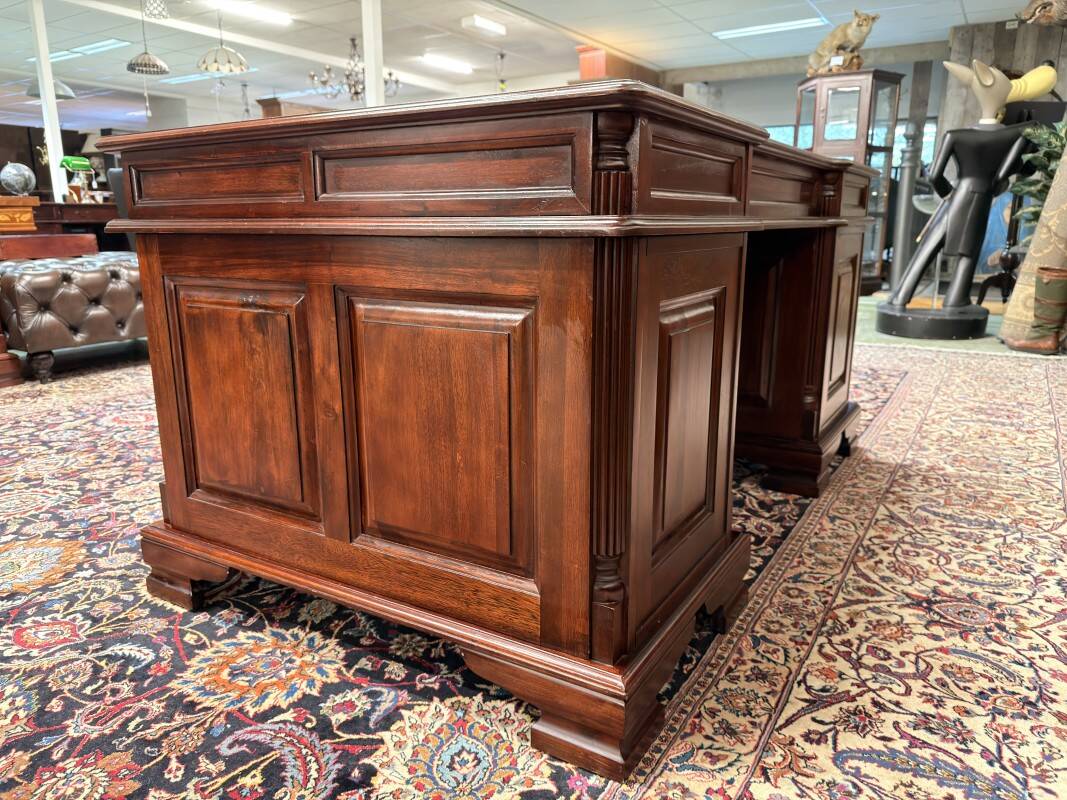 English Chesterfield Desk