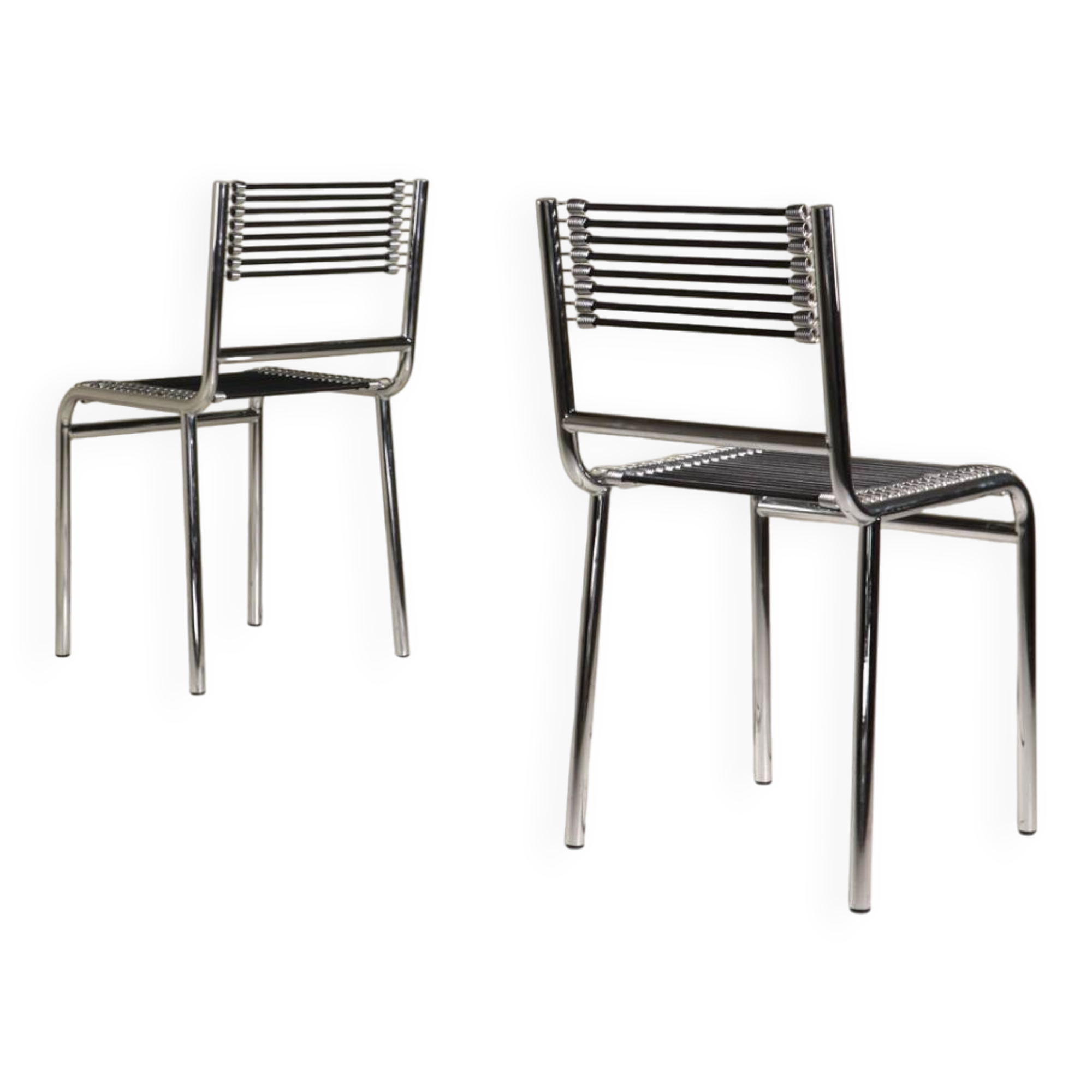 Set of 5 'Sandows' chairs by René Herbst