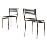 Set of 5 'Sandows' chairs by René Herbst