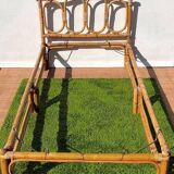 Bamboo lamp Manou. Vintage 70s.