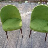 Pair of moumoutte chairs