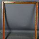 Old frame way bamboo gilded wood gold leaf 45x38 foliage 43x36 cm SB2
