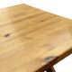 Vintage dining table pinewood 1960 minimalist dining table