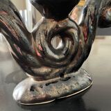 Vallauris ceramic candle holder