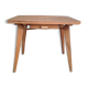 Coffee table or vintage desk compass feet