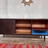 Vintage sideboard sliding doors