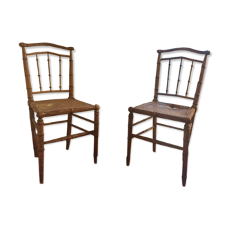 Bamboo chairs