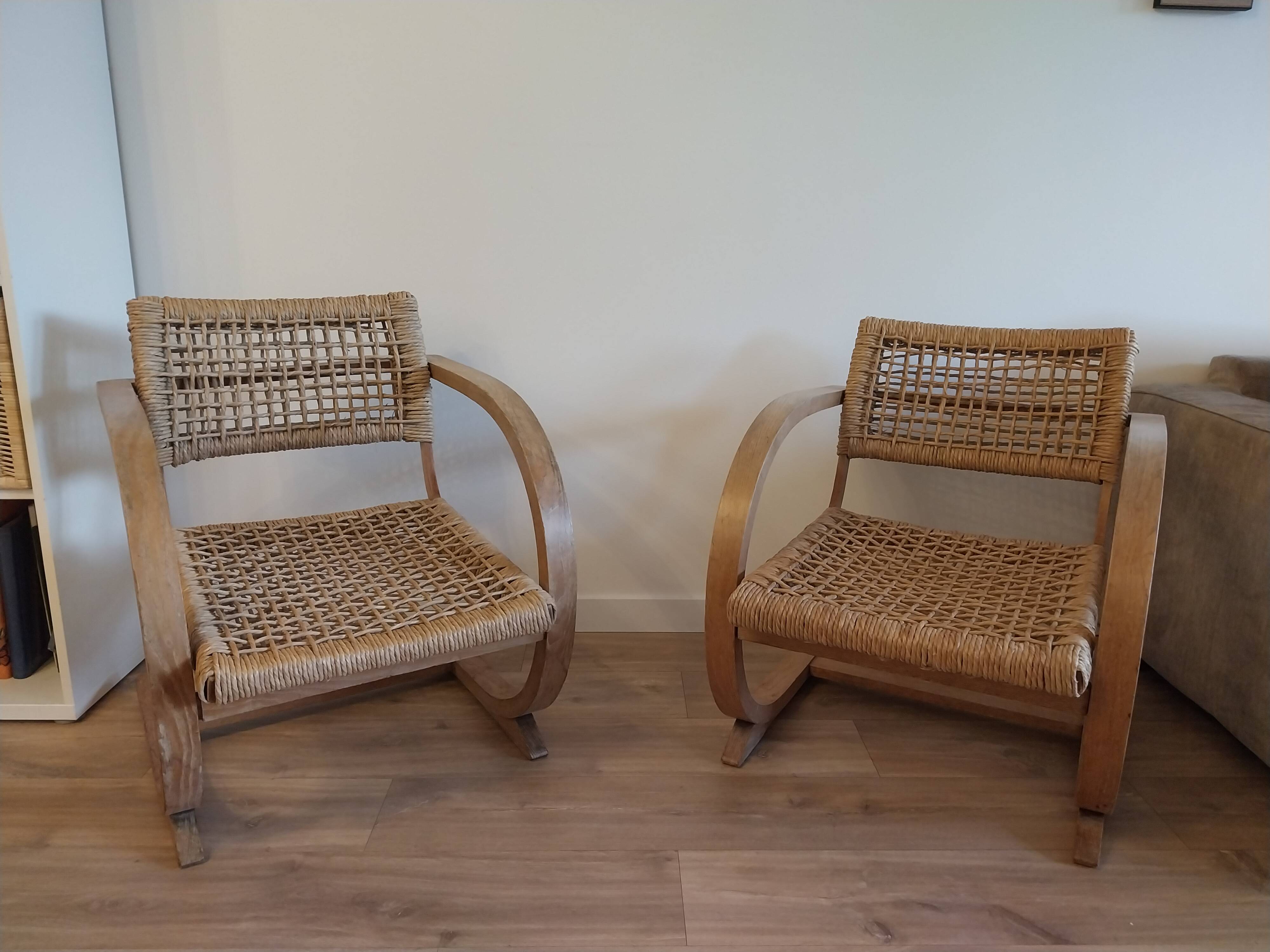 Fauteuil en corde Bas Van Pelt