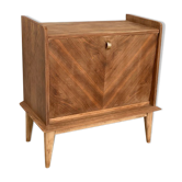 Scandinavian bar furniture vintage sanded