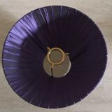 Purple moiré lampshade