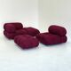 Camaleonda Modular Sofa in Bordeaux by Mario Bellini for B&B Italia