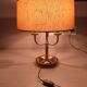 Old hot water bottle lamp