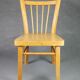 Baumann - Children's bistro chair . Light wood, vintage French