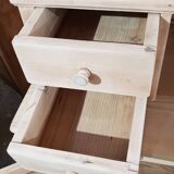 Old sideboard in two parts