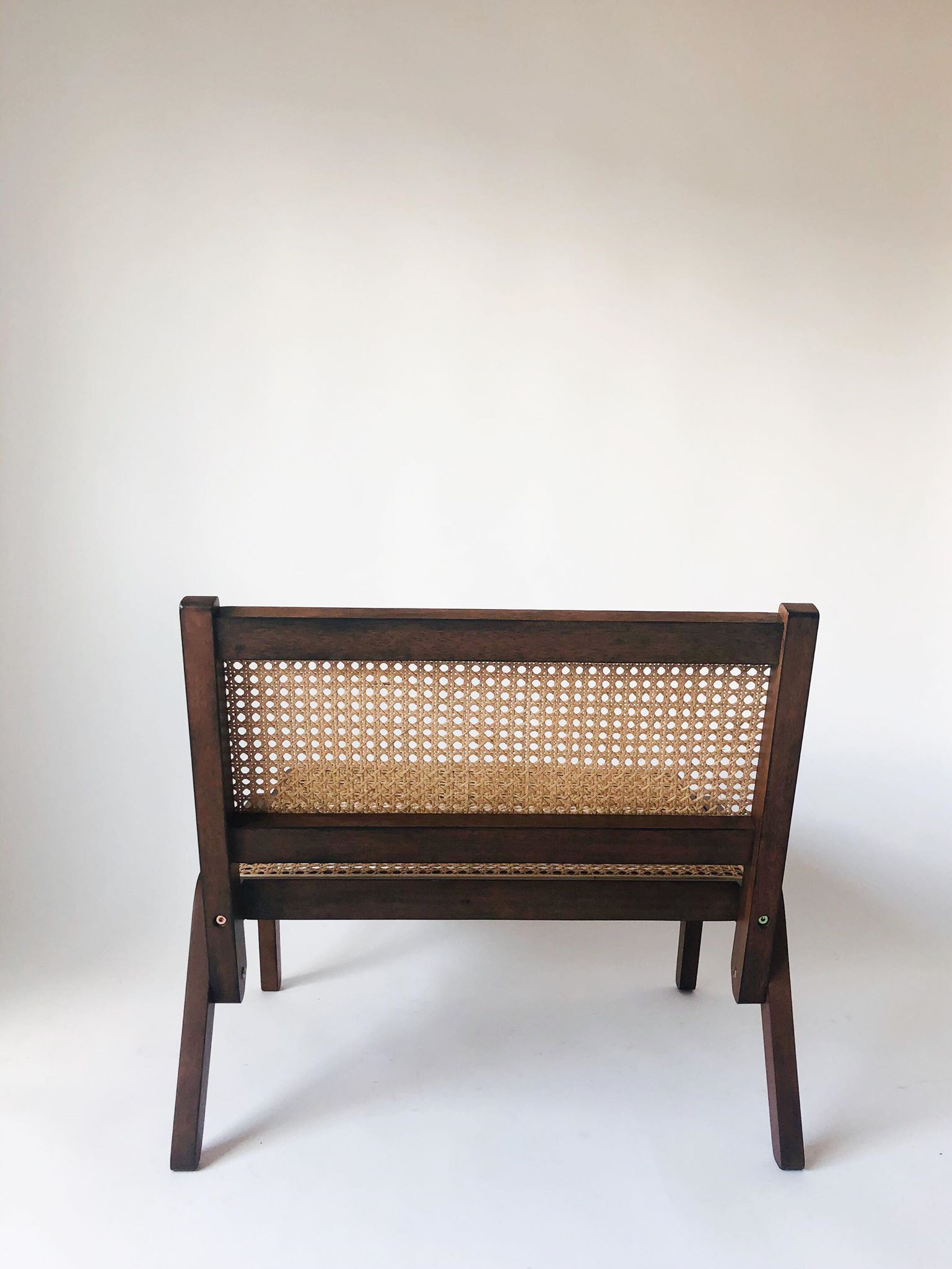 Chair in caning