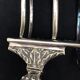 Victorian toast holder breakfast set 6 slices bread