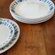 5 Old Flat Plates Vintage Johnson Brothers Iron