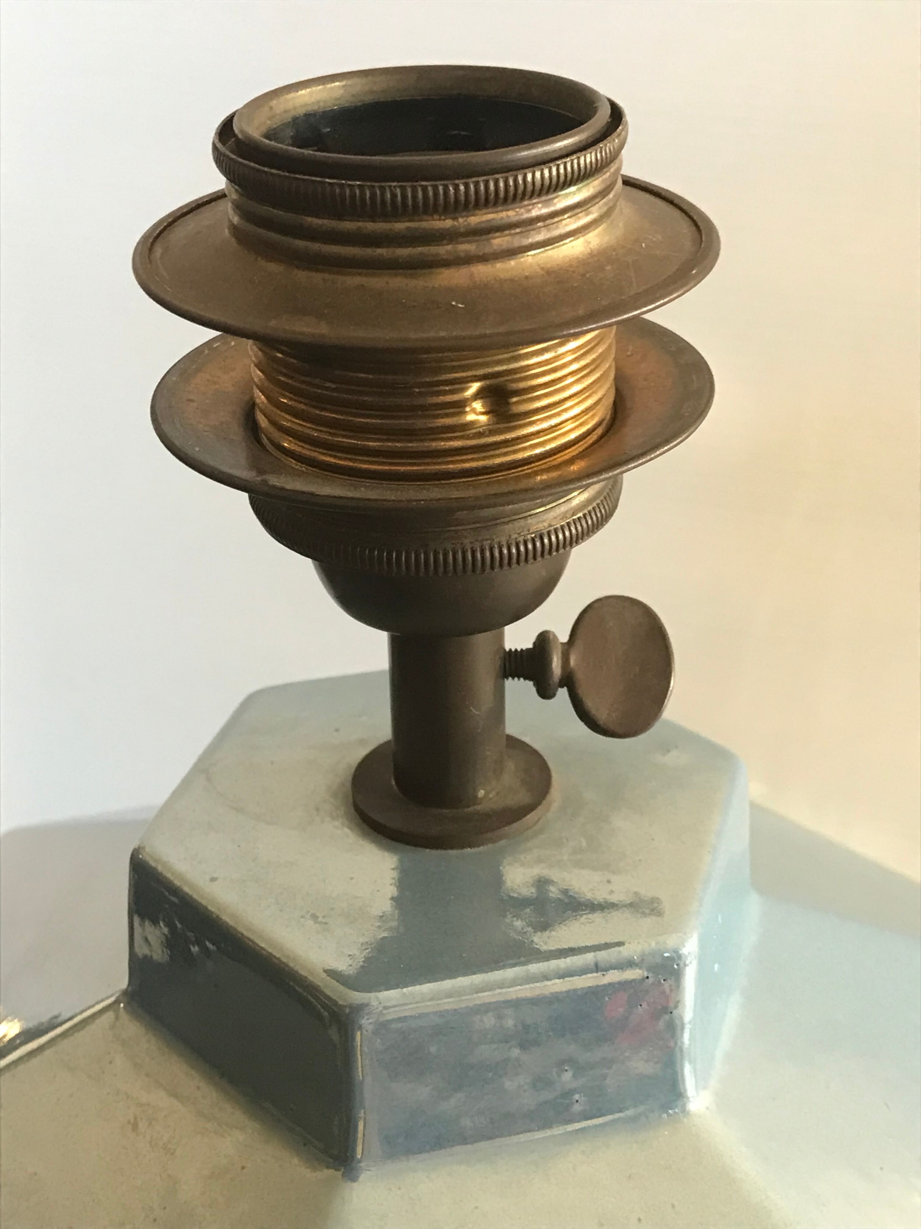 Vintage ceramic lamp foot 48cm