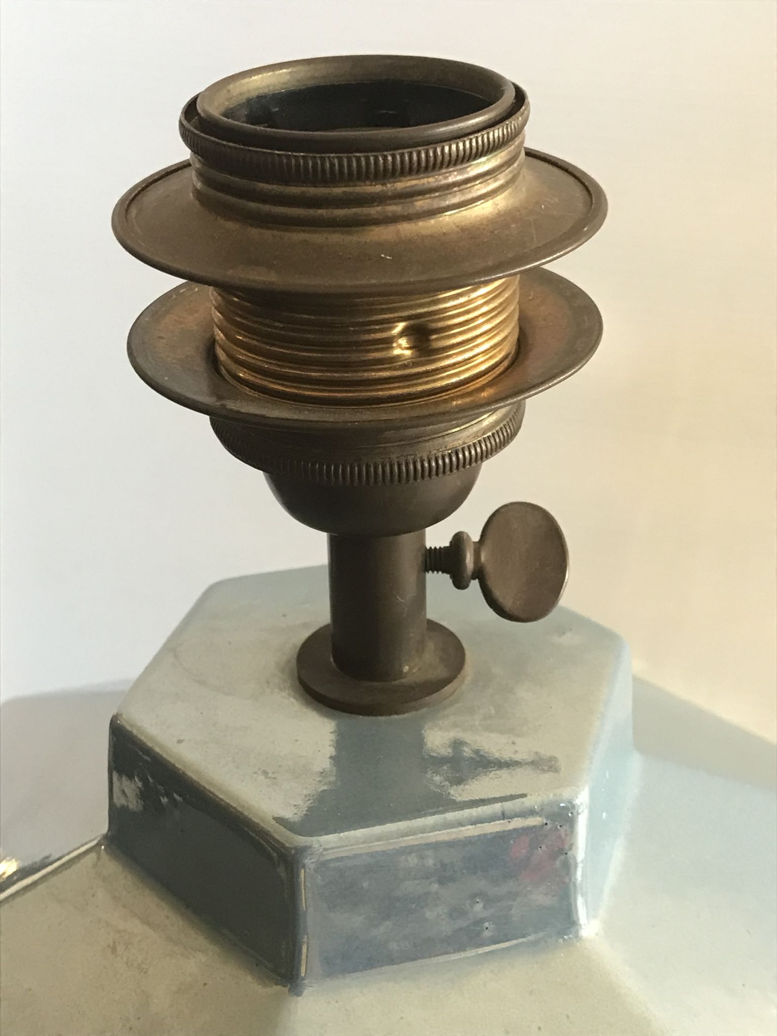 Vintage ceramic lamp foot 48cm