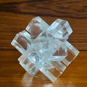 Vintage Chinese Plexiglas Puzzle, Circa 1970s