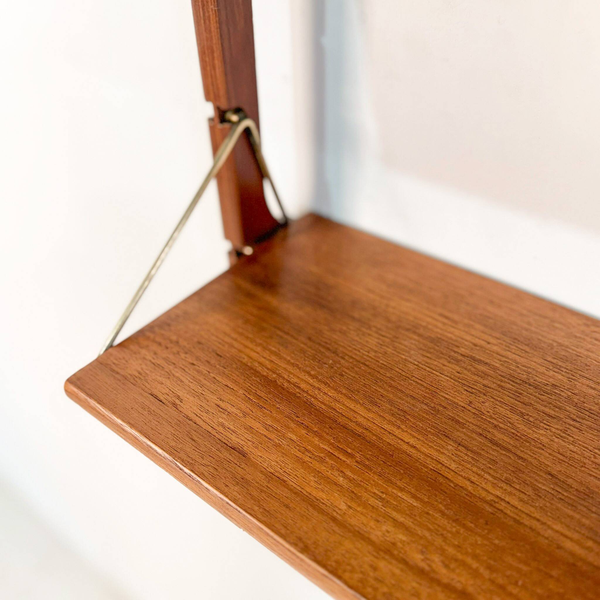 Étagère scandinave des années 60 Ergo, ensemble de 3 étagères, Norvège.