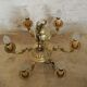 Lustre en bronze style Louis XV - 6 feux