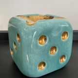 Vintage ashtray in glazed ceramic 70s
