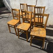 Set of 6 bistro chairs