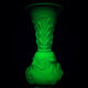 Vase St Louis "Capucine" Décor : Feuilles et guirlandes