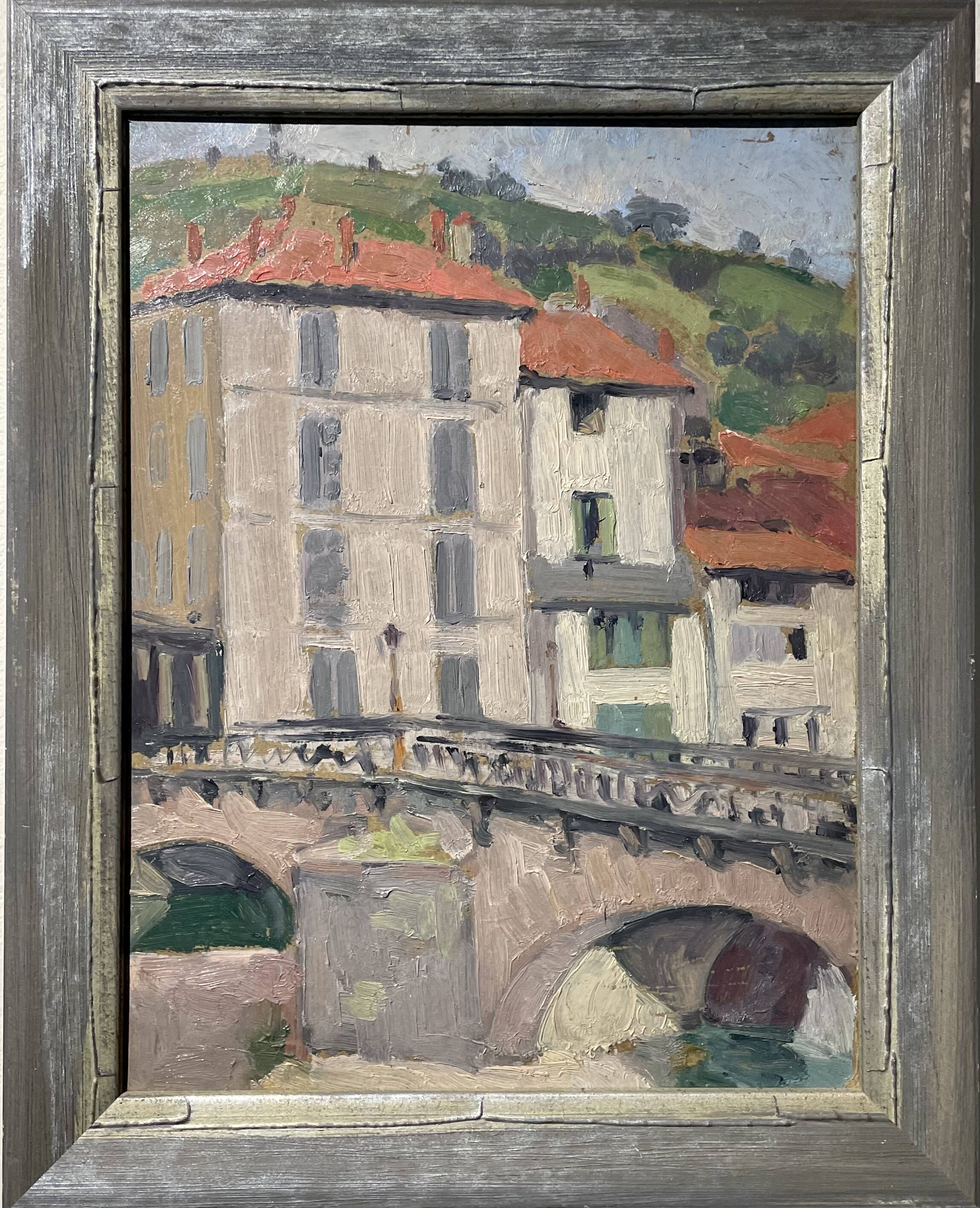 Oil on cardboard attr. to André-René Albarede