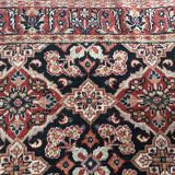 Oriental carpet navy blue and red 200x130cm