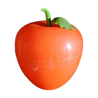 Old ice bucket vintage ice cream apple 70s