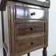 Louis XVI style mahogany bedside table