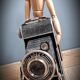 Old Pontiac bellows camera