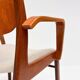Ensemble de 4 chaises rembourrées Hartmut Lohmeyer pour Wilkhahn, années 1960.