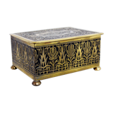 Brass Art Deco box