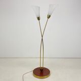 Lampadaire Art déco en laiton, années 1930