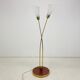 Art deco brass floor lamp, 1930's