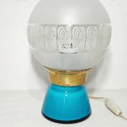 Lampe de table en cristal. Espagne, années 1950.