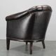 Vintage Leather Armchair, Czechoslovakia