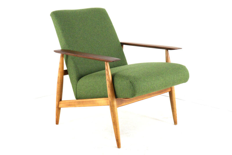 Vintage chair 'Bedemsvaart' - easy chair new upholstery mid century design