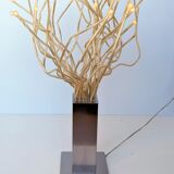 IKEA Stranne lamp - stainless steel & plastic tree 80's 90's - Octopus medusa lamp