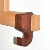 Hand-carved coat rack