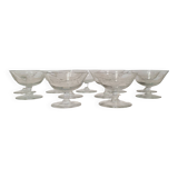 11 champagne glasses