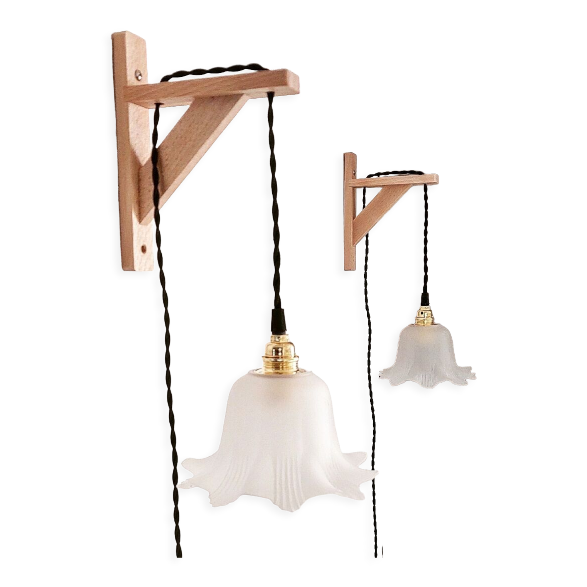Vintage wall lamps