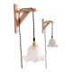 Vintage wall lamps