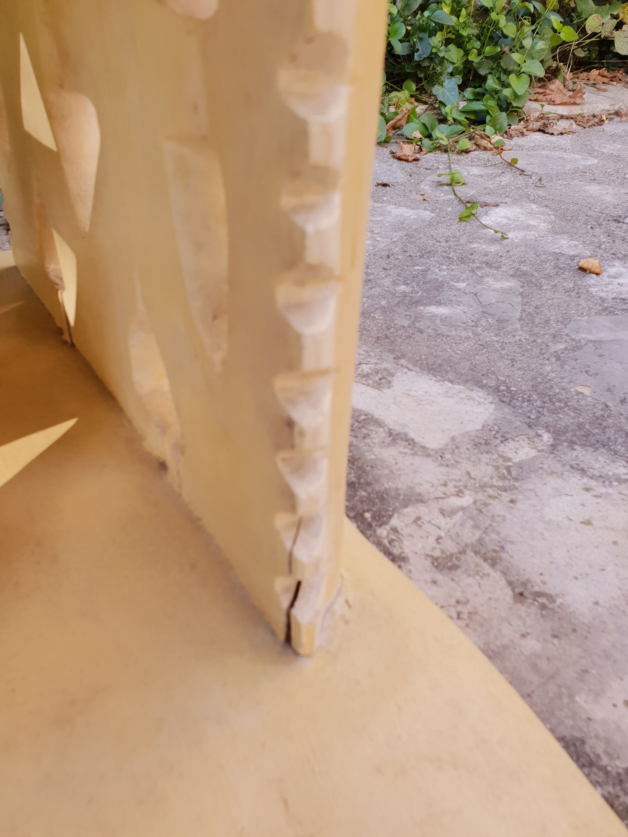 Pair of Africanist art deco stools