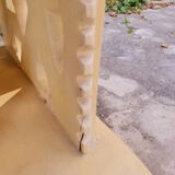 Pair of Africanist art deco stools