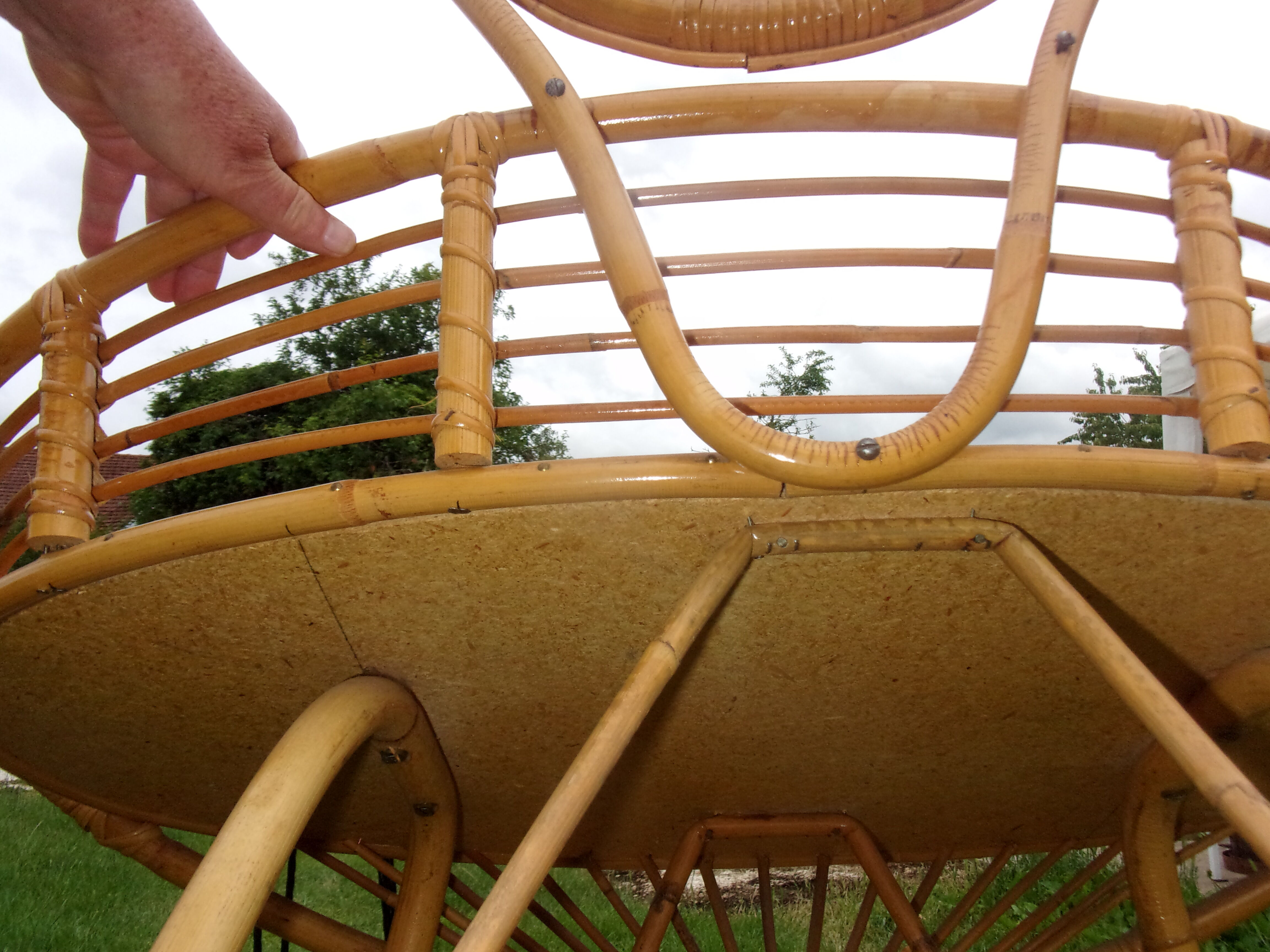 1960 adult rattan design hairdresser