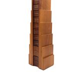 Wooden drawers jewelry box, Italy 1970s